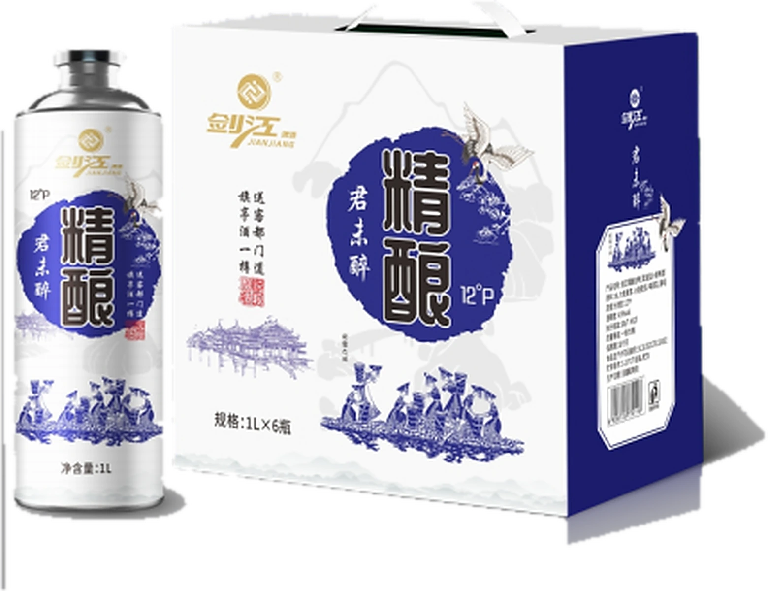 剑江·君未醉精酿 12°P（1L）